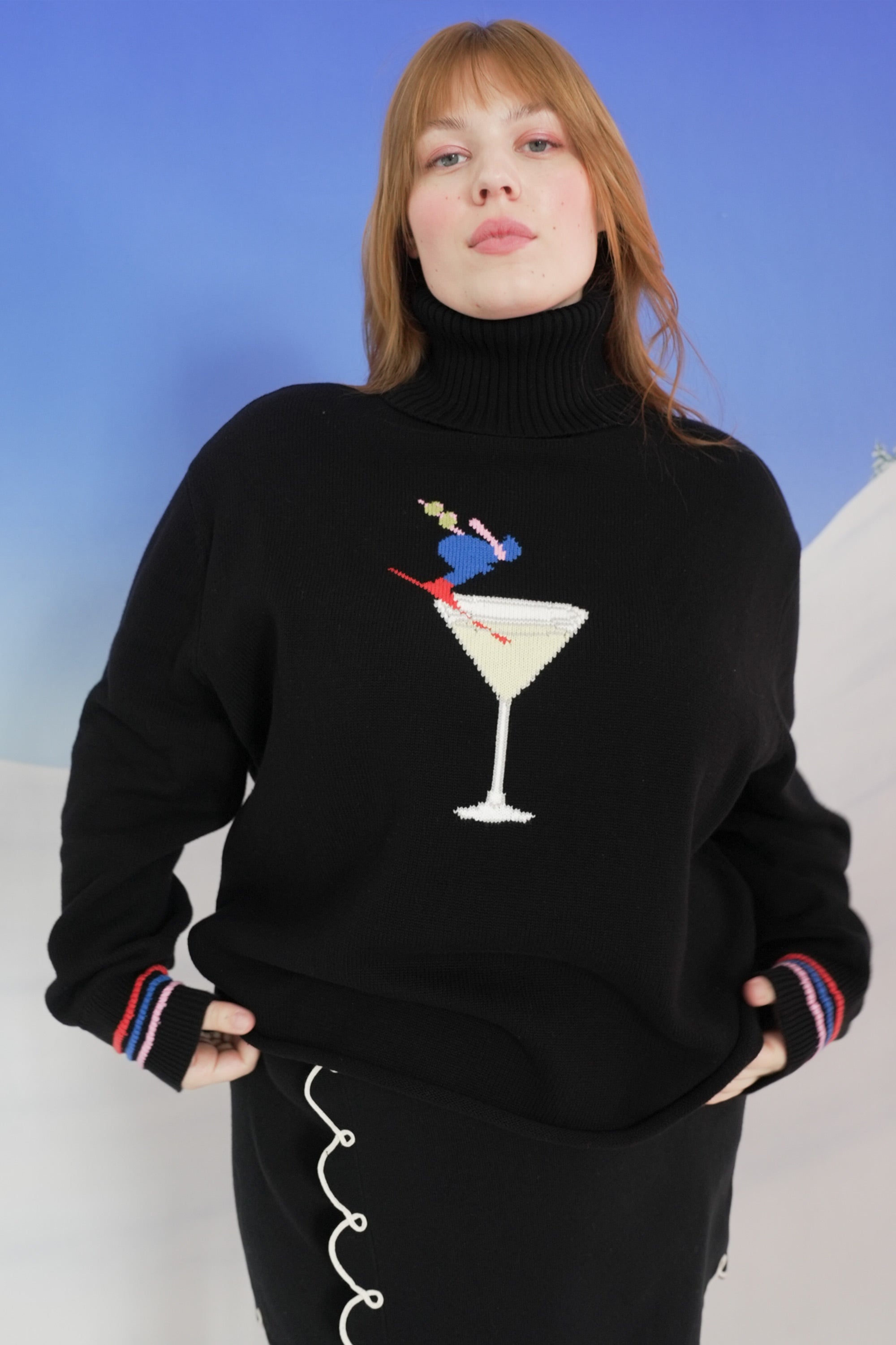 APRES SKI MARTINI TURTLENECK SWEATER RachelAntonoff.com