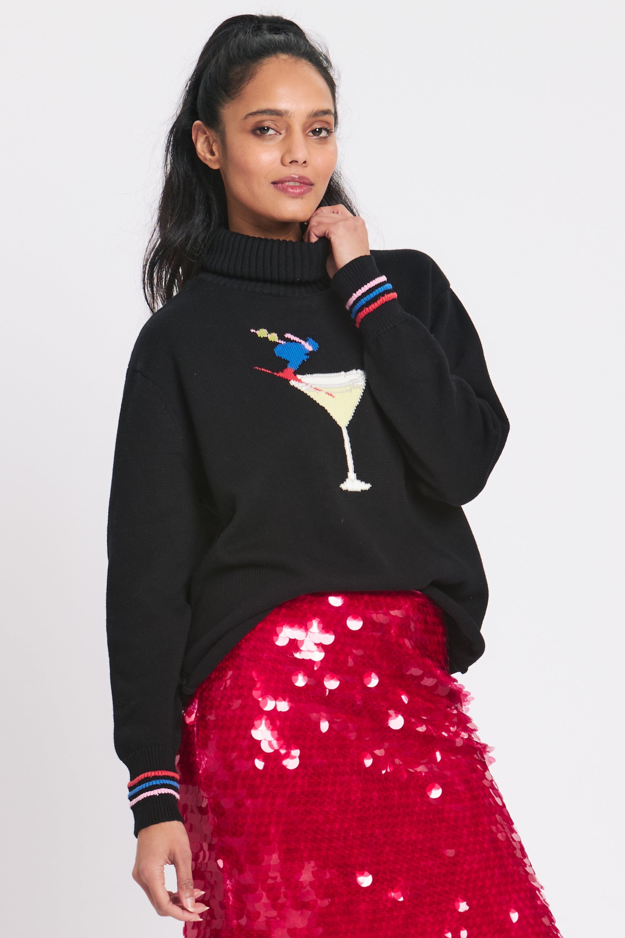 APRES SKI MARTINI TURTLENECK SWEATER RachelAntonoff.com