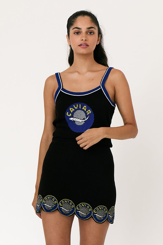 CAVIAR TANK Tops RachelAntonoff.com