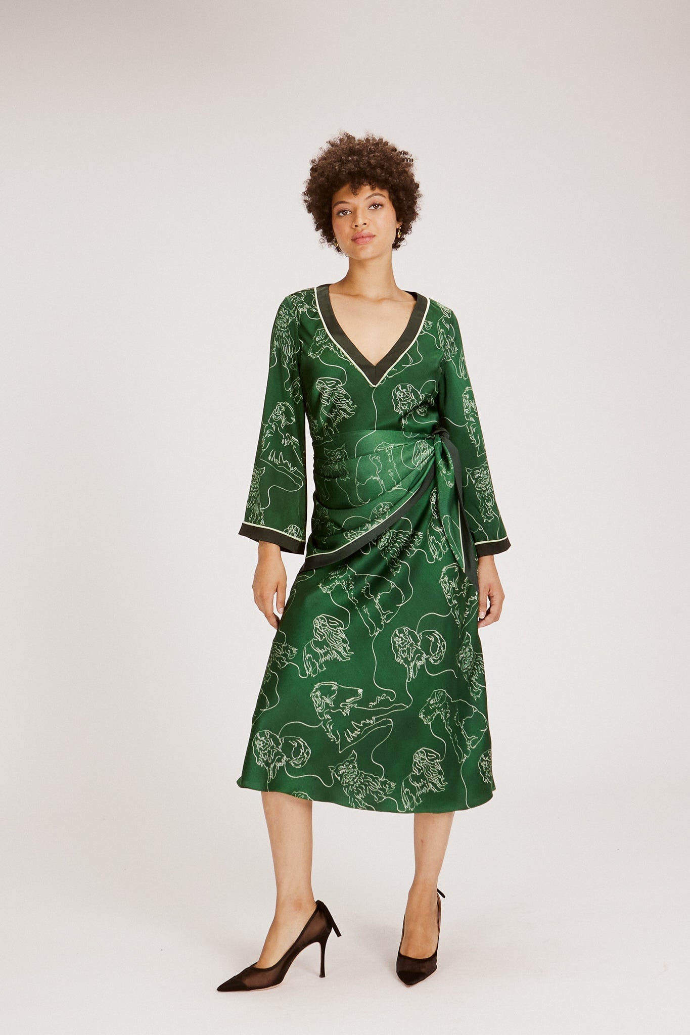 ALEC DRESS DOG SCRAWL DRESSES RachelAntonoff.com