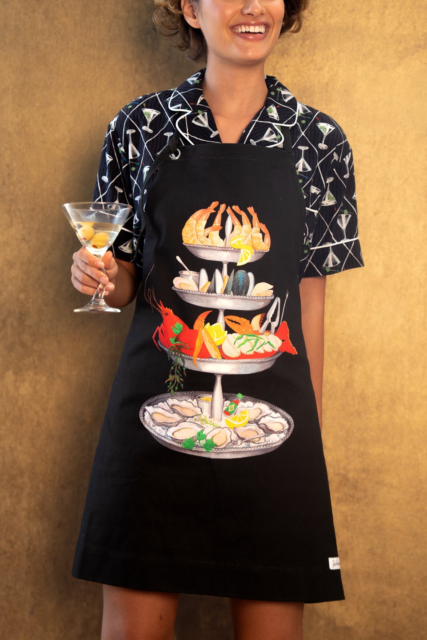 SEAFOOD TOWER APRON Accessory RachelAntonoff.com