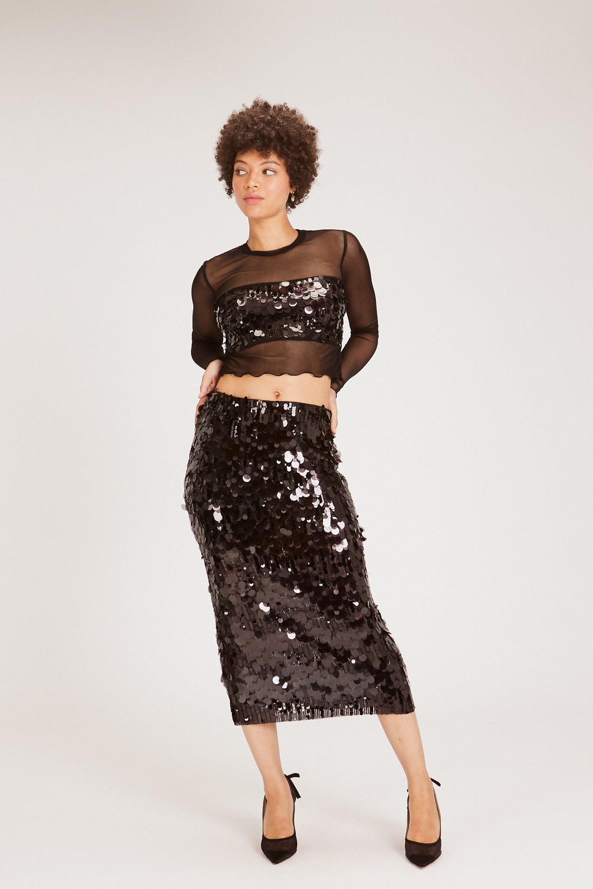 CHELSEA SKIRT BLACK