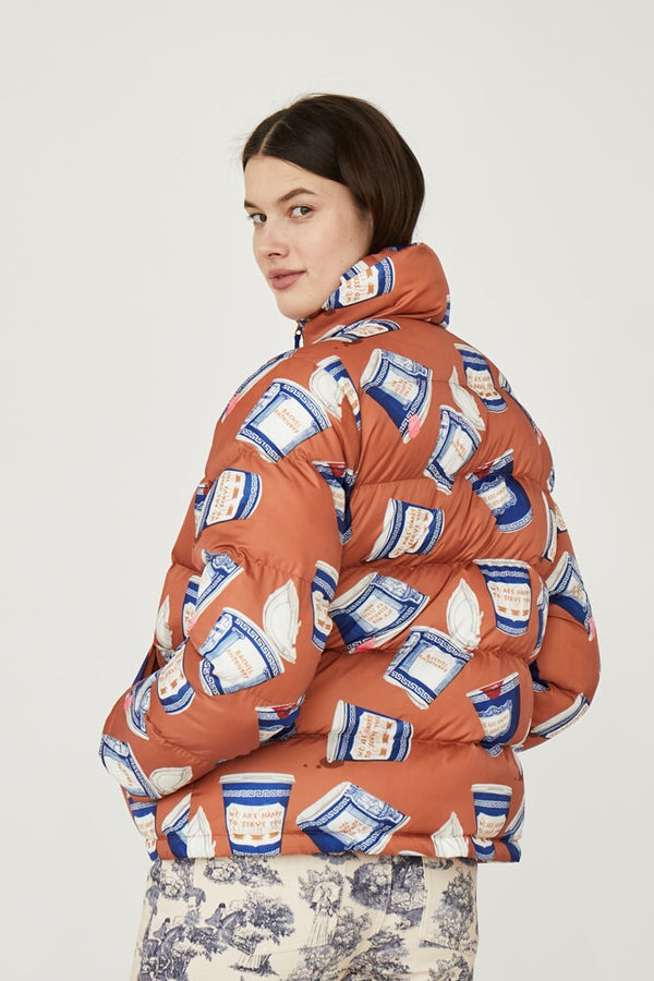 ダウンジャケット・コート Lorena Antoniazzi Hooded Zip-Up Padded Coat Lorena Antoniazzi Hooded zip-up Padded Coat | Blue | FARFETCH