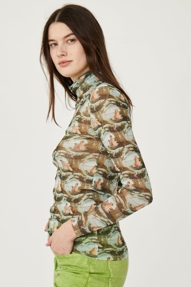 LILLIAN TURTLENECK Tops RachelAntonoff.com