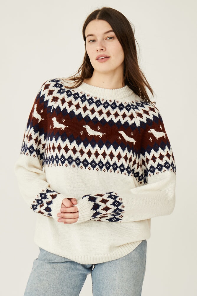 HOT DOG SWEATER Sweaters RachelAntonoff.com