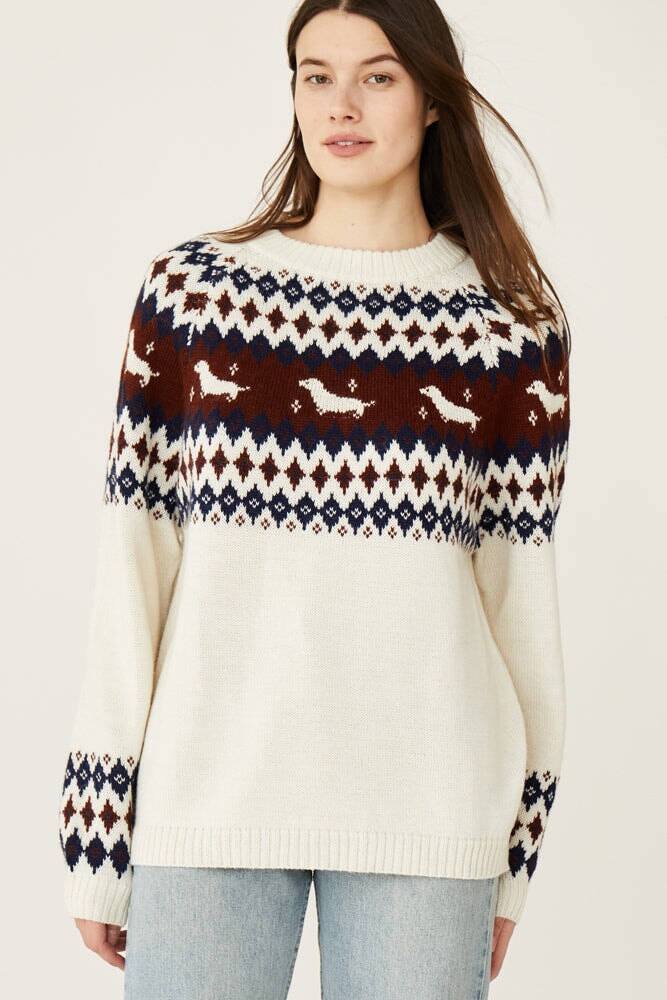 HOT DOG SWEATER Sweaters RachelAntonoff.com