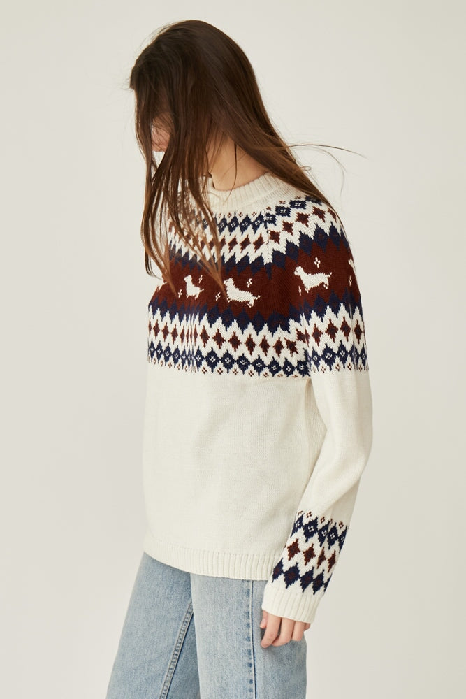HOT DOG SWEATER Sweaters RachelAntonoff.com