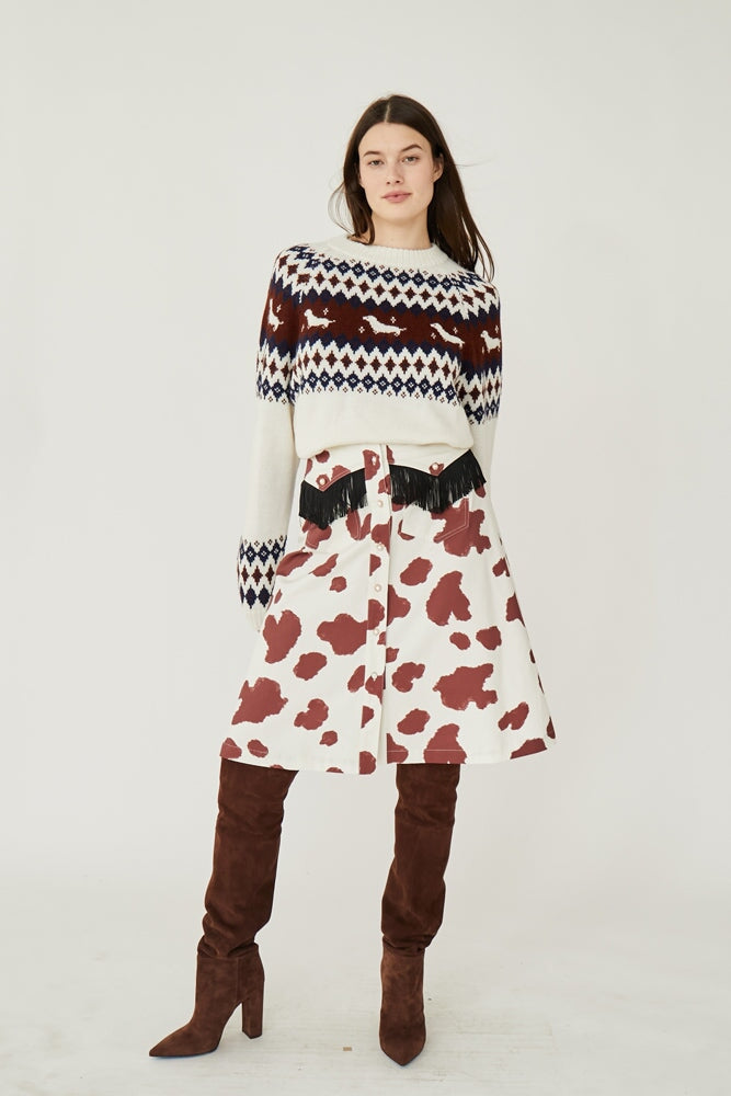 DOLLY MIDI SKIRT Bottoms RachelAntonoff.com