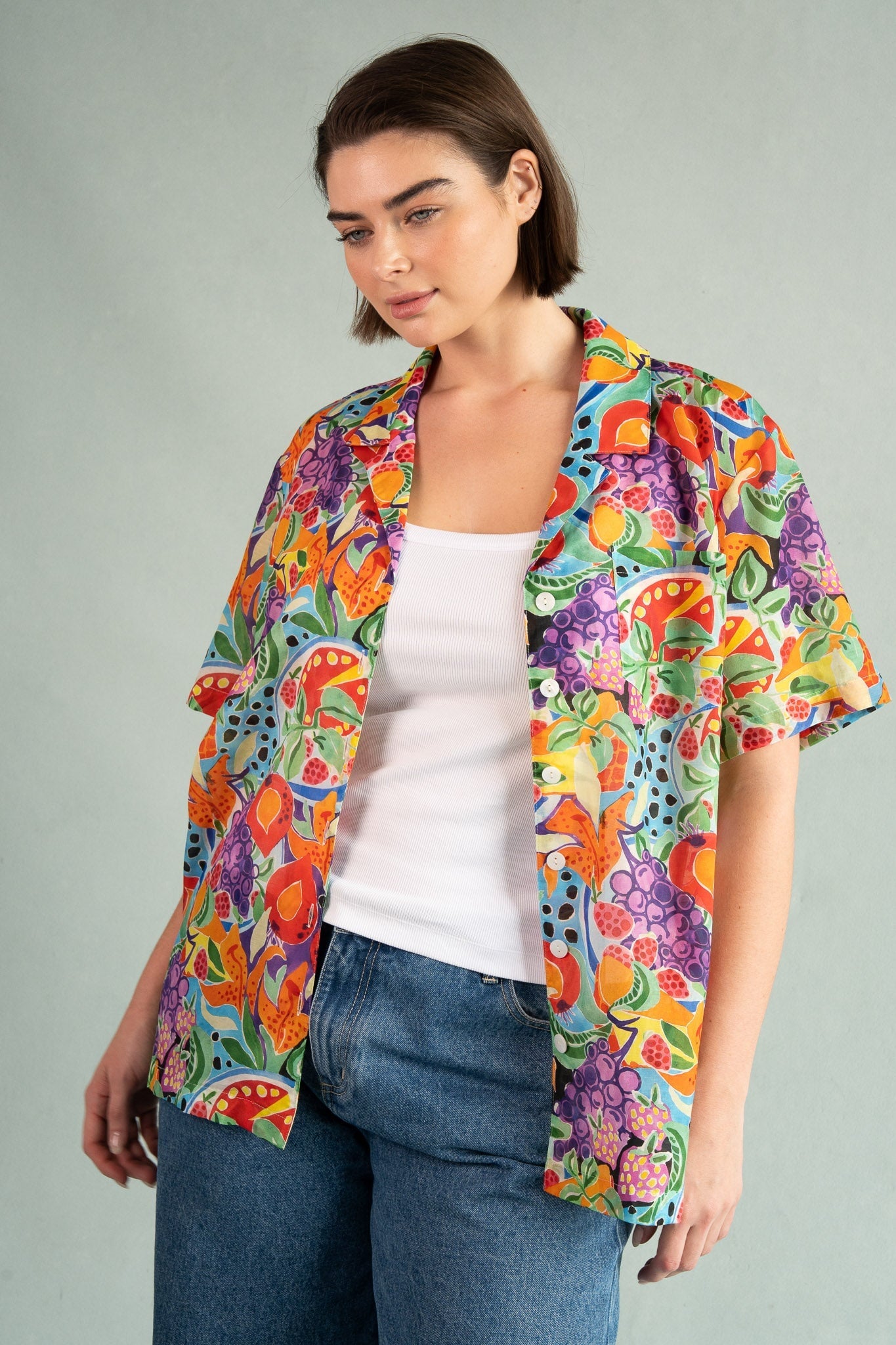 JAMES SHIRT DOTTED FRUITS TOPS RachelAntonoff.com