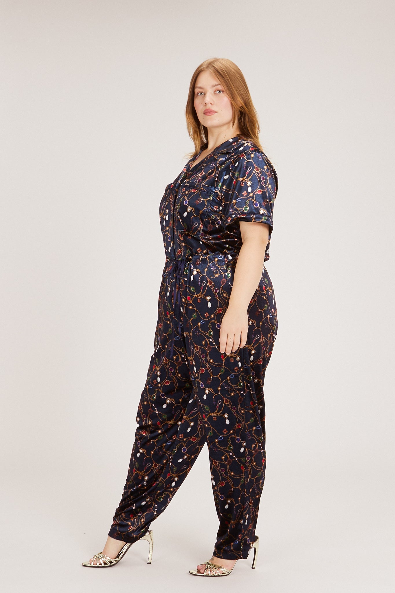 JEWEL JUMPSUIT TREE OF LOST JEWELS JUMPSUITS RachelAntonoff.com