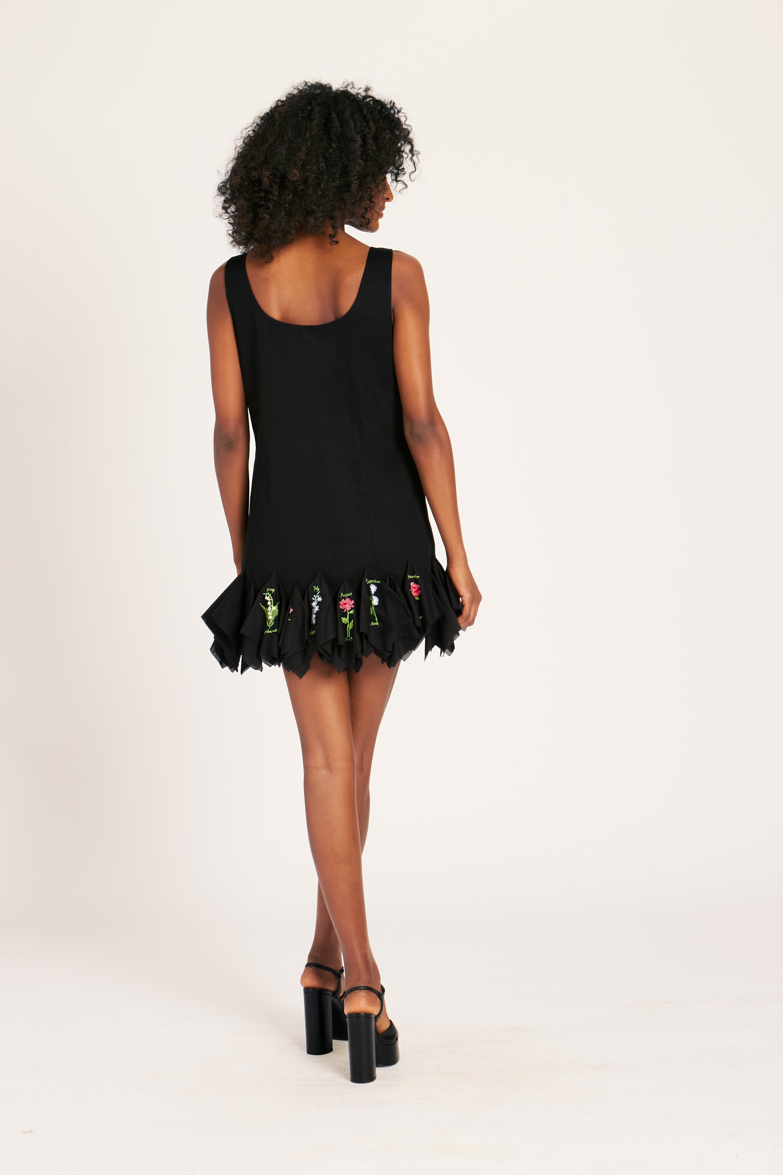 LILA DRESS FLOWERS OF THE MONTH DRESSES RachelAntonoff.com