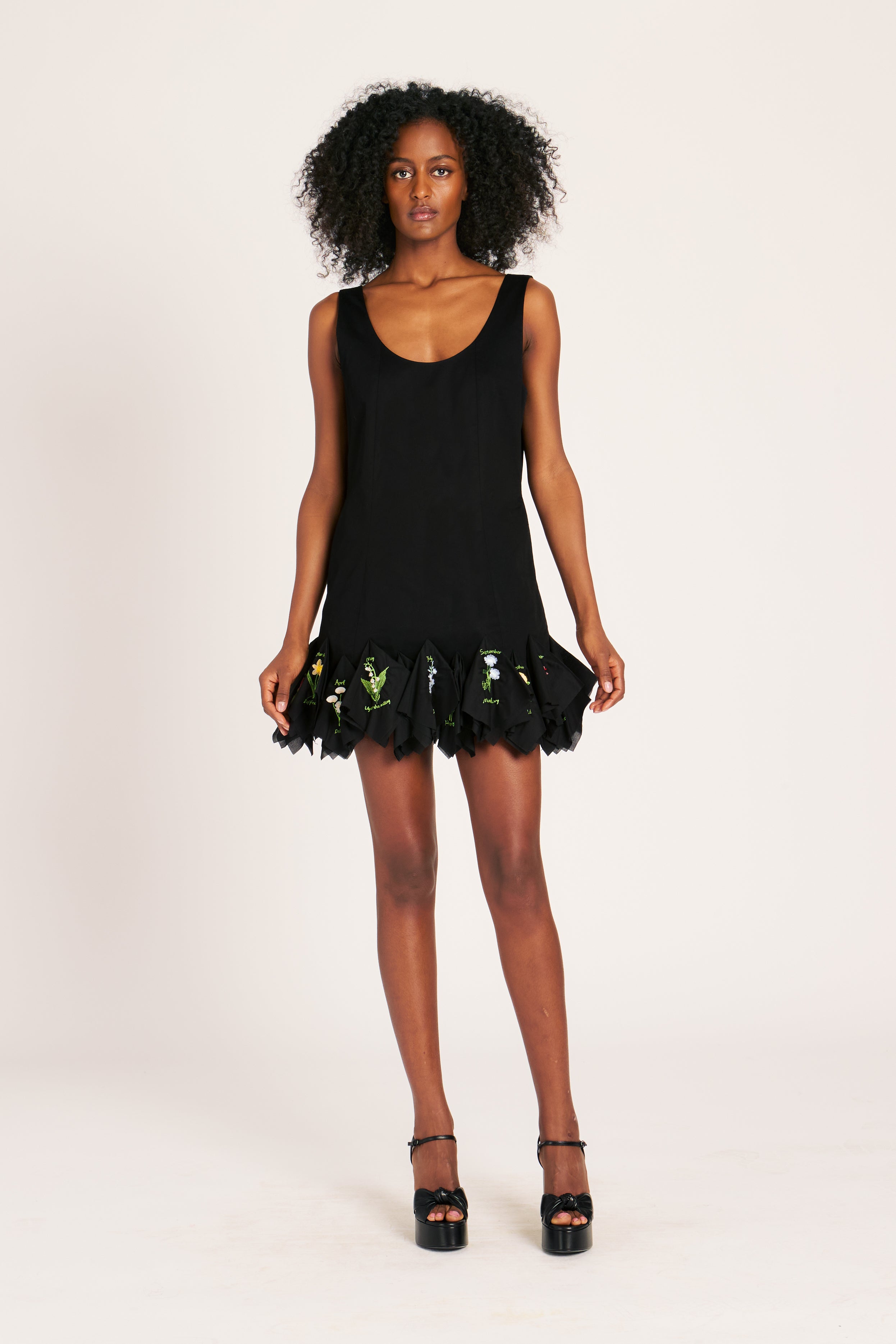 LILA DRESS FLOWERS OF THE MONTH DRESSES RachelAntonoff.com
