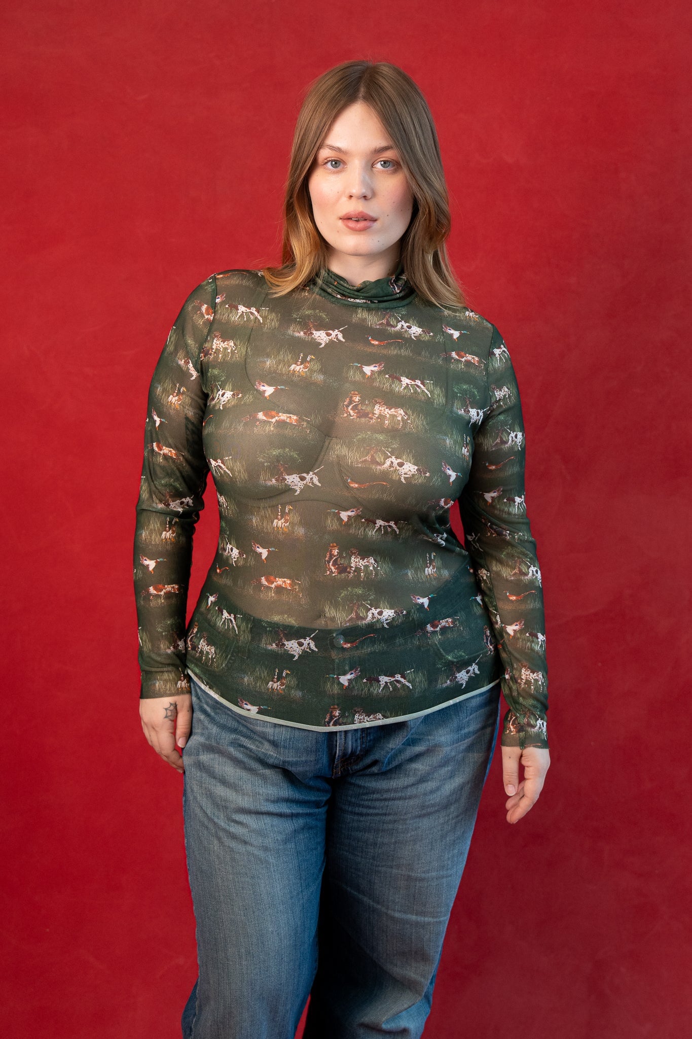 LILLIAN TURTLENECK HOUNDS TOPS RachelAntonoff.com
