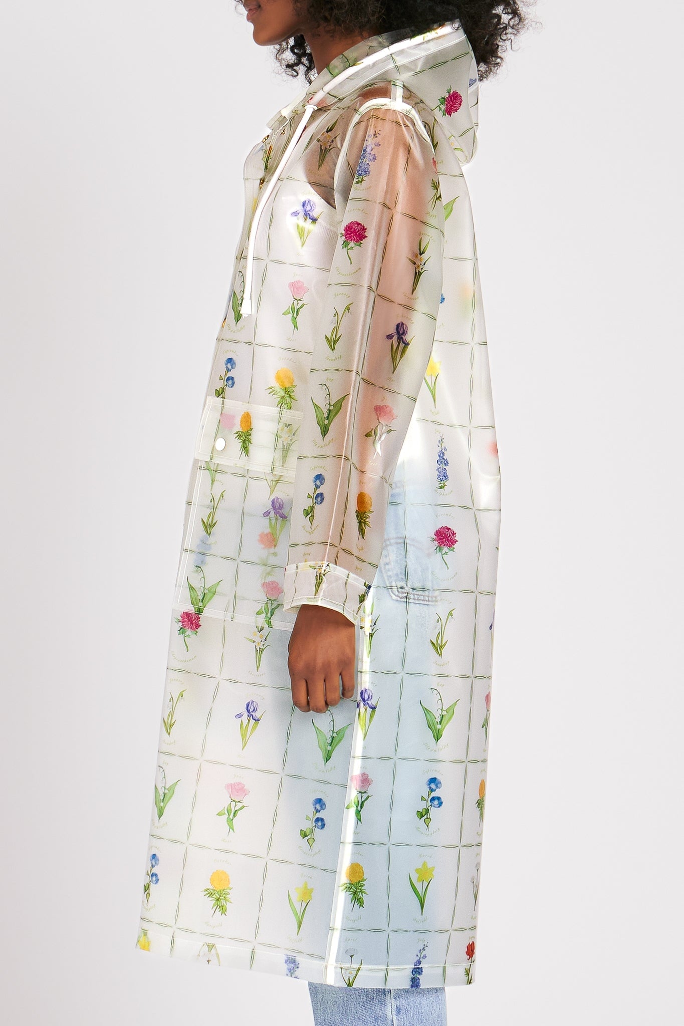 MADISON SLICKER FLOWERS OF THE MONTH OUTERWEAR RachelAntonoff.com