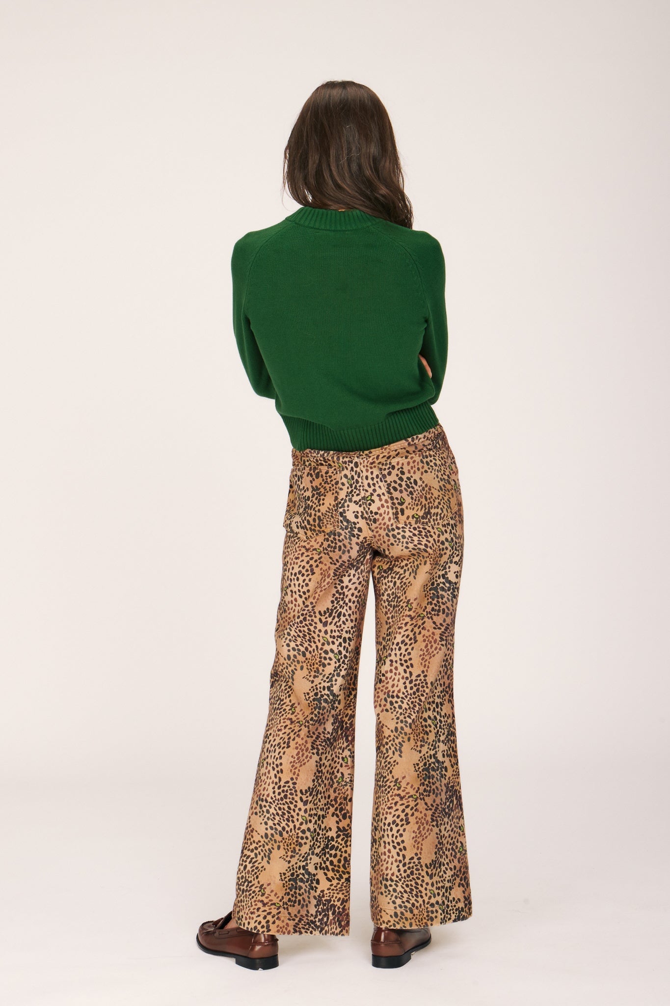 MIKE PANT WELCOME HOME, CHEETAH PANTS RachelAntonoff.com
