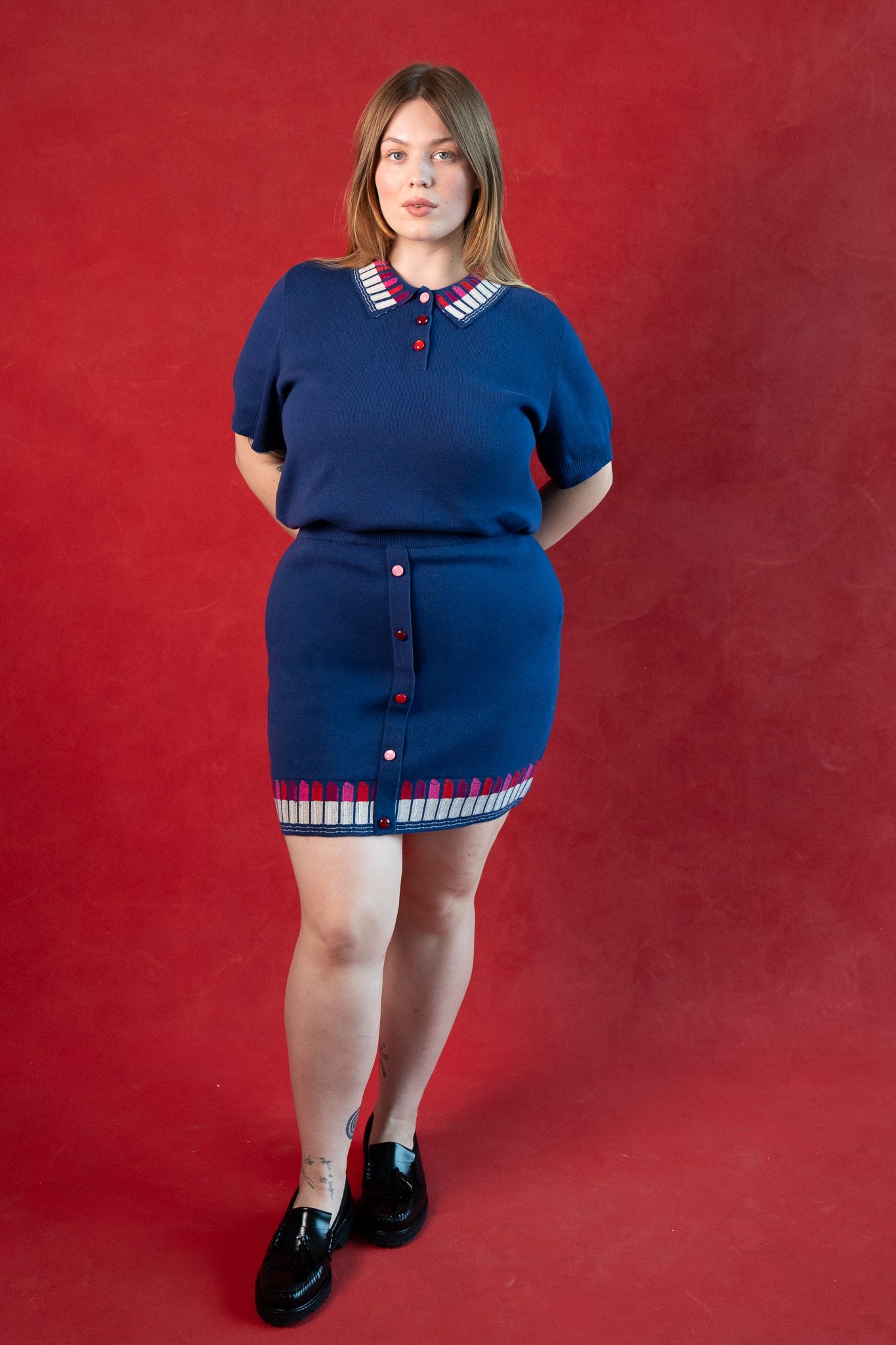 LIPSTICK SKIRT SKIRTS RachelAntonoff.com