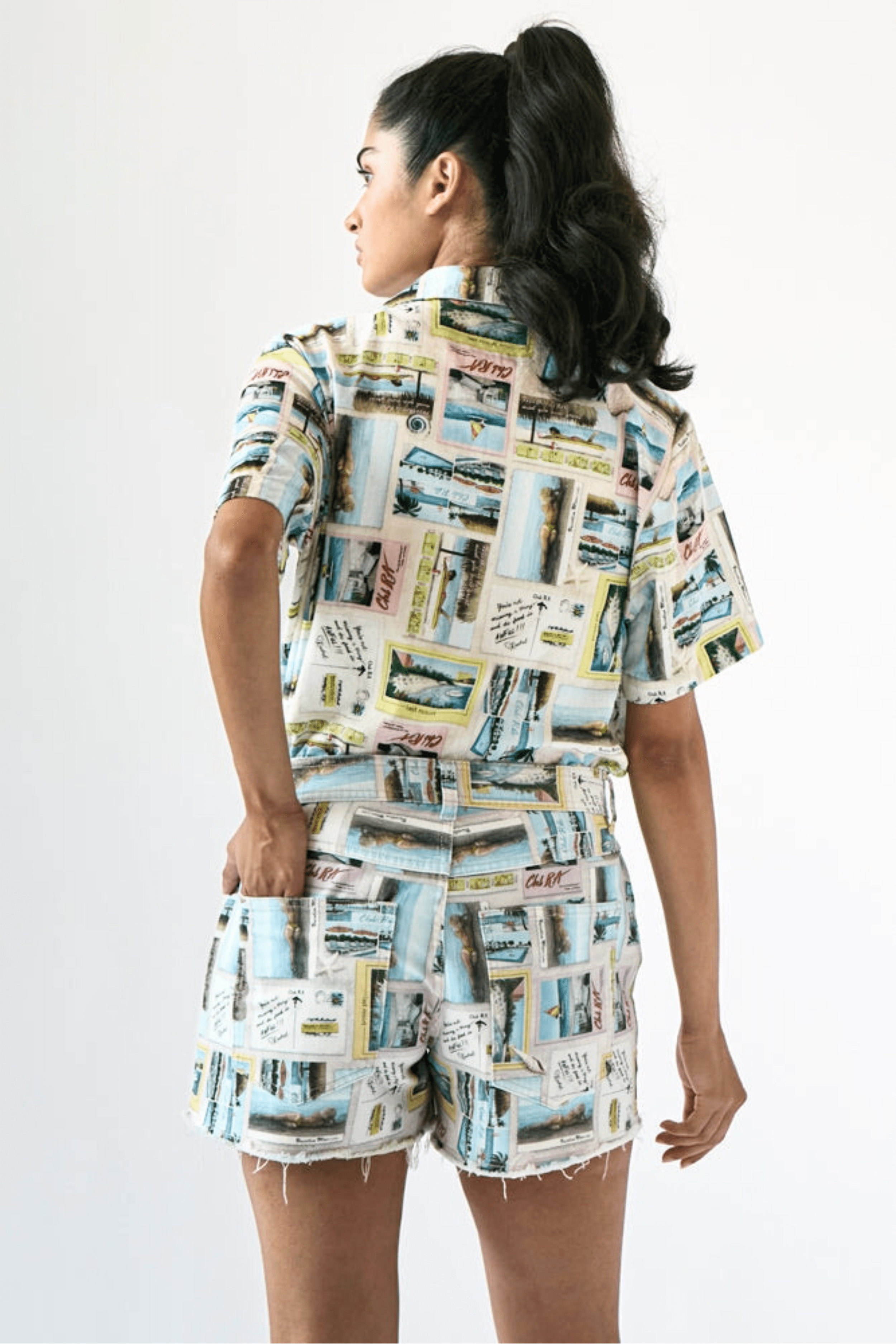 NIKKI SHORT POSTCARDS SHORTS RachelAntonoff.com