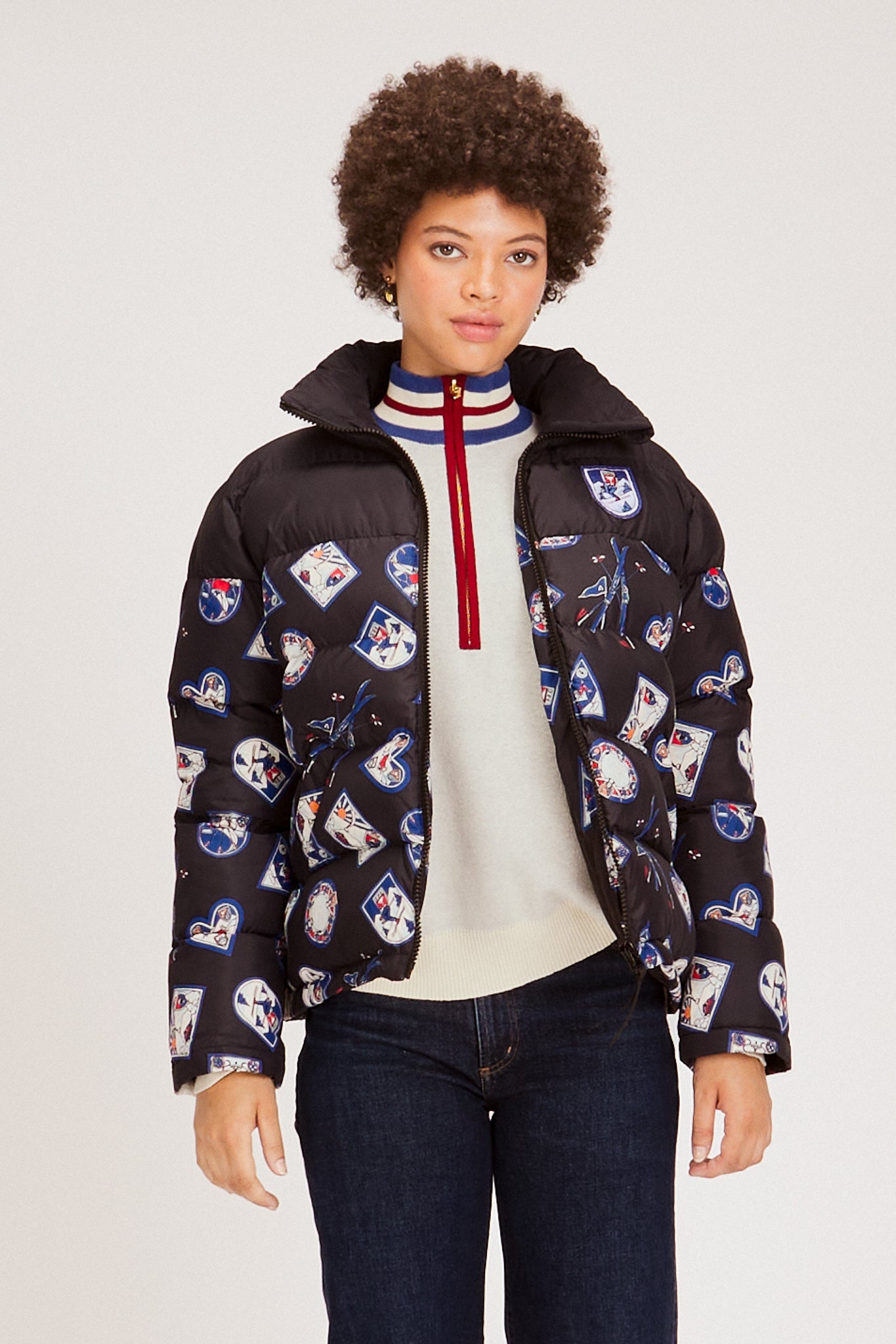 PARKER PUFFER SKI PATCHES