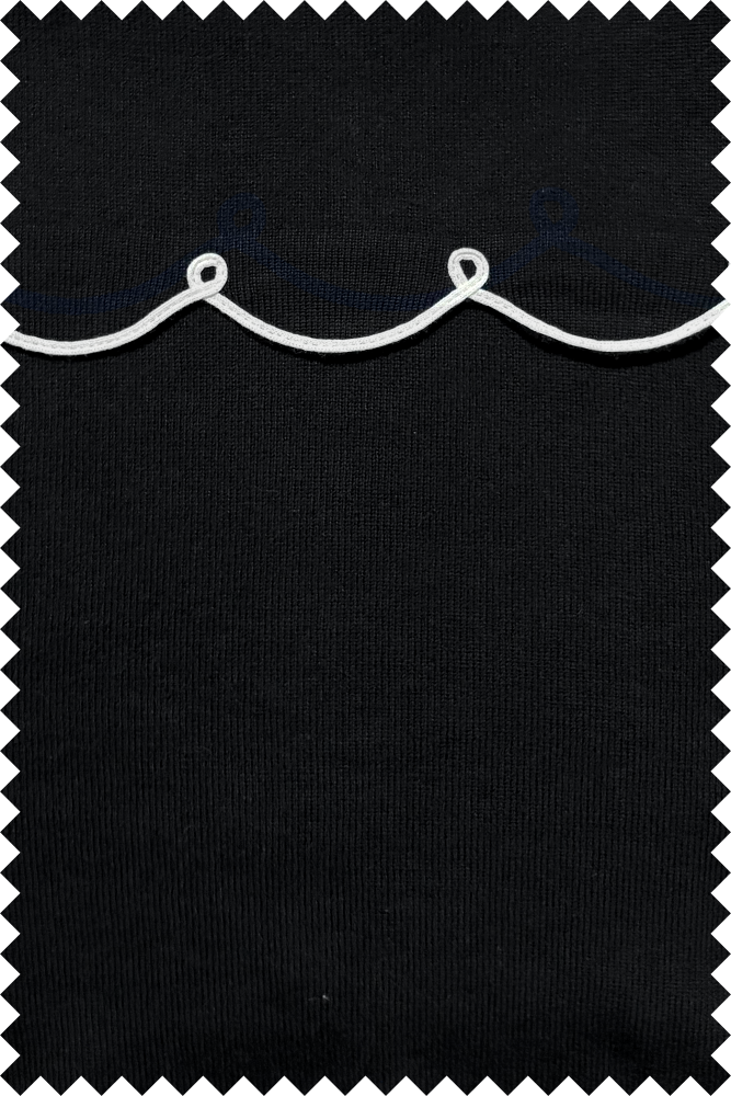 NICO HALF-ZIP SWEATER BLACK