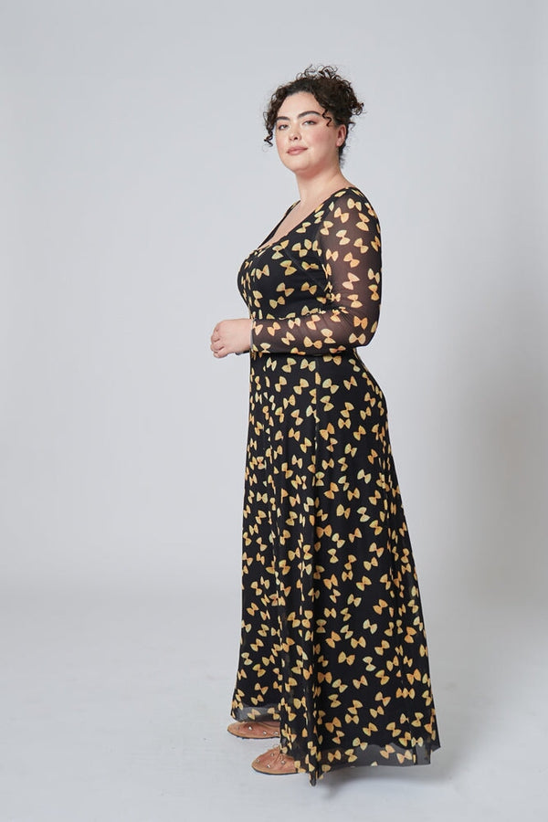 wallis spring bloom pleat skirt maxi dress