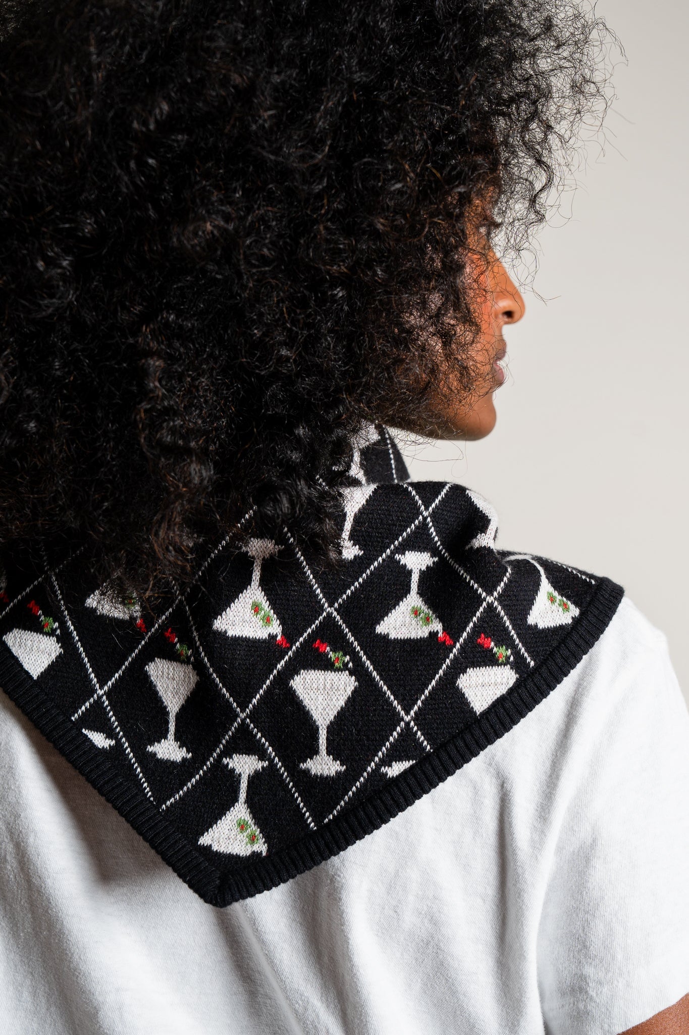 STEPHANIE SCARF MINI MARTINI ACCESSORIES RachelAntonoff.com