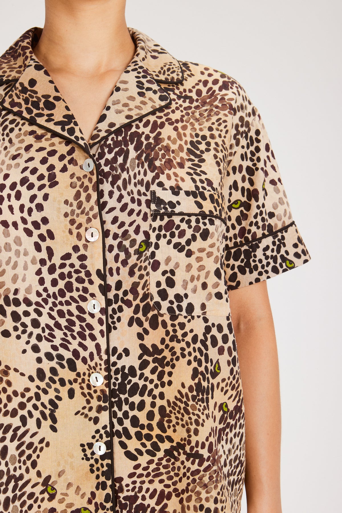 SUSIE PJ SET WELCOME HOME, CHEETAH