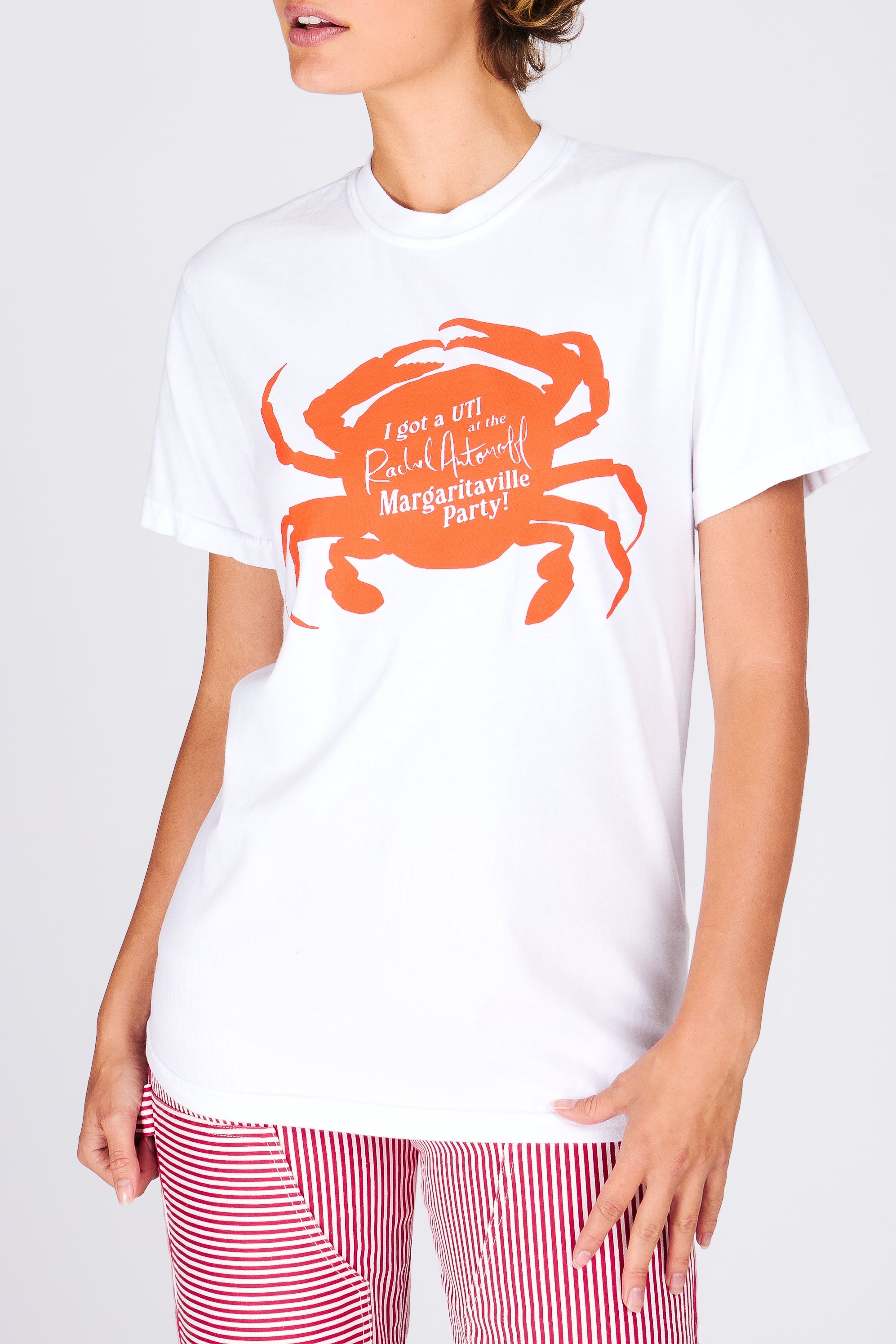 RA PARTY TEE "I GOT A UTI!" Tees RachelAntonoff.com