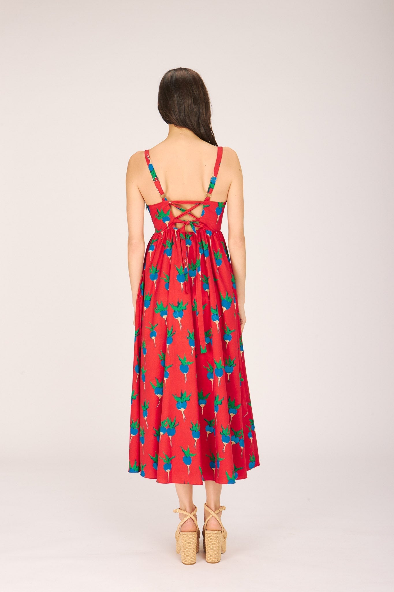 VICTORIA DRESS BLUE RADISHES DRESSES RachelAntonoff.com