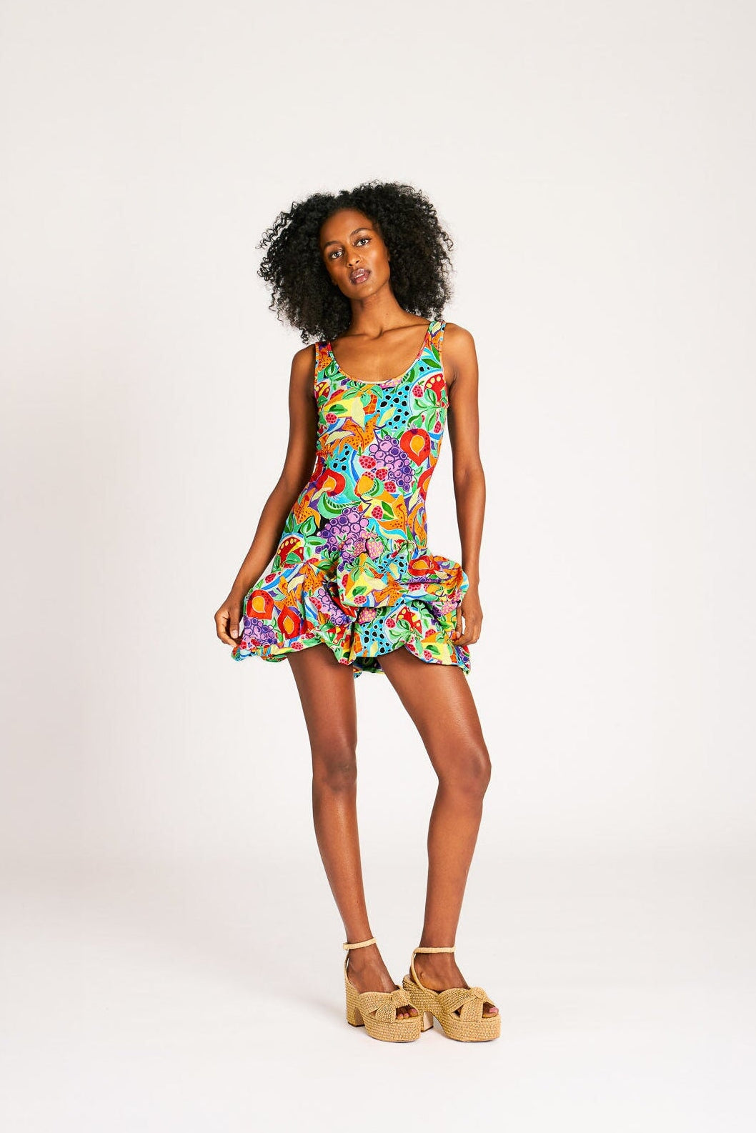 CINDY DRESS DOTTED FRUITS DRESSES RachelAntonoff.com