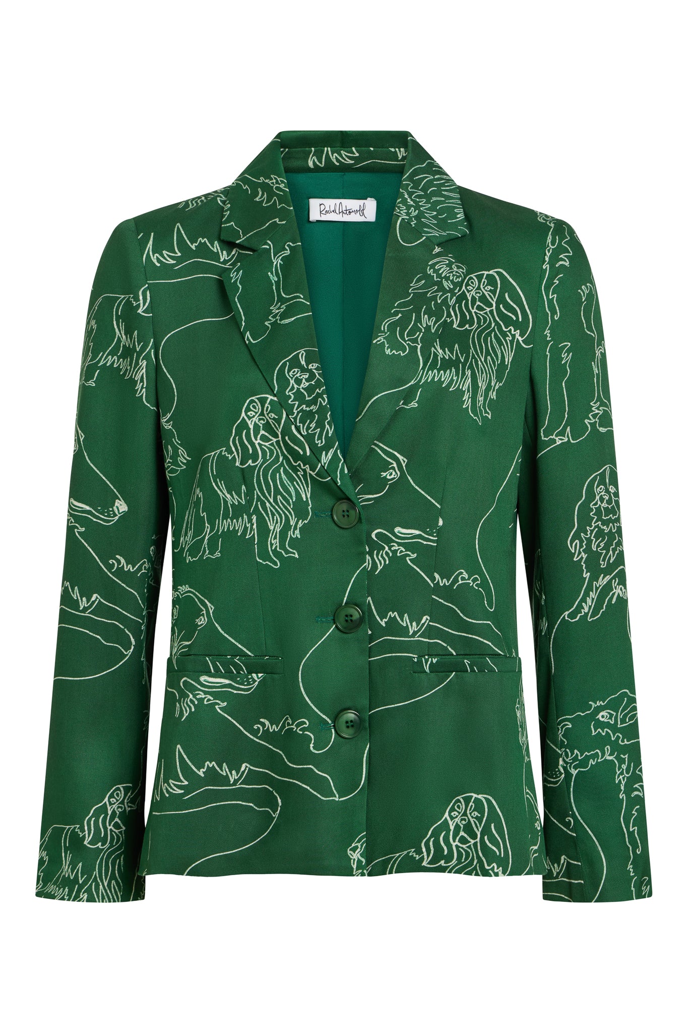 JEANNE BLAZER DOG SCRAWL