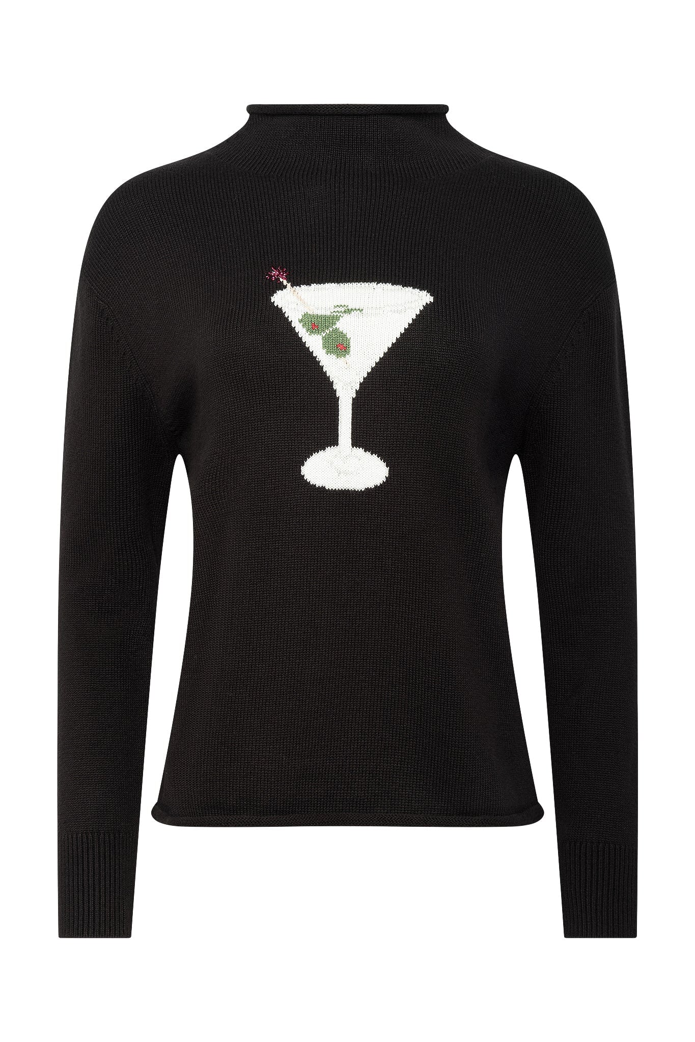 MARTINI MOCKNECK SWEATER SWEATERS RachelAntonoff.com