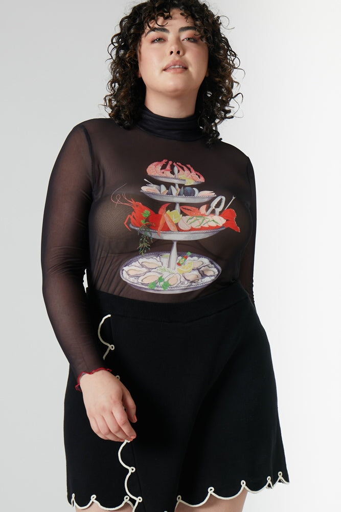 LILLIAN TURTLENECK XS-3X Tops RachelAntonoff.com