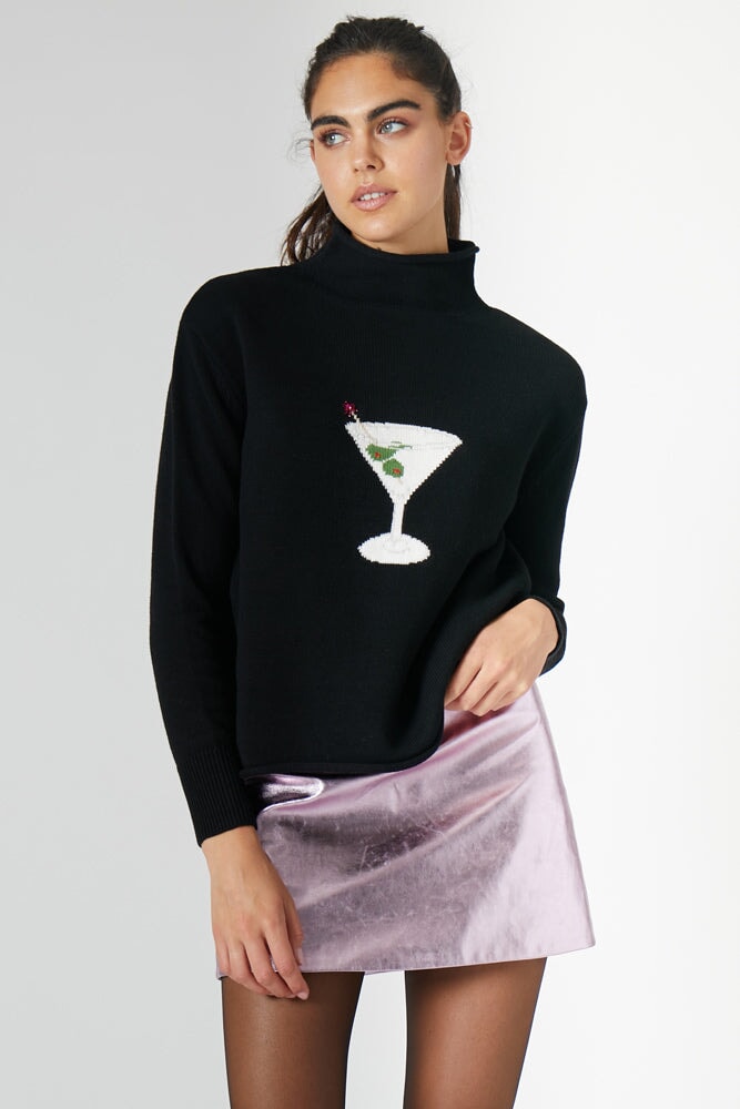 MARTINI MOCKNECK SWEATER XS-3X Sweaters RachelAntonoff.com