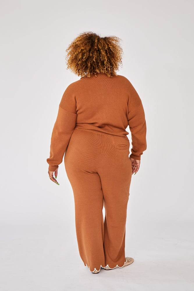 CUPCAKE PANT CAMEL XS-3X Bottoms RachelAntonoff.com