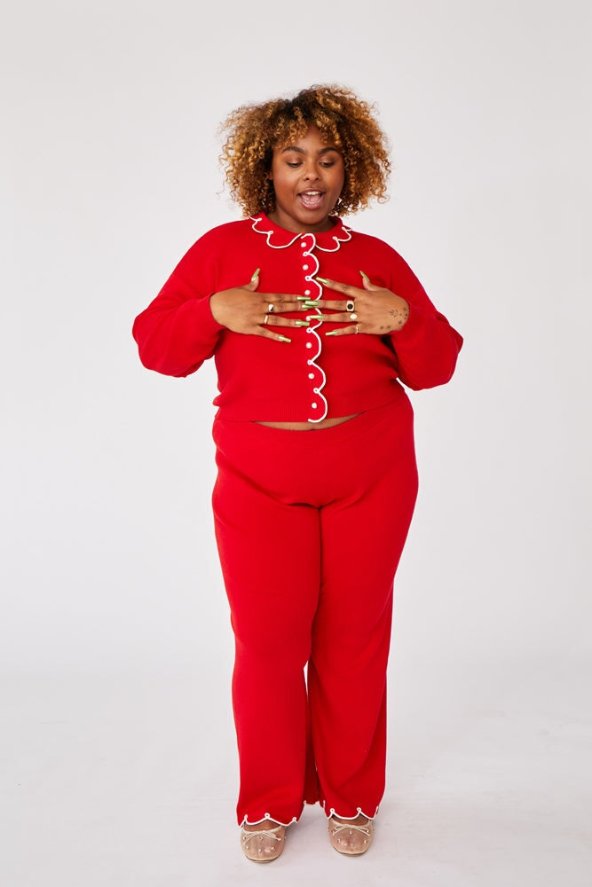 CUPCAKE PANT RED XS-3X Bottoms RachelAntonoff.com
