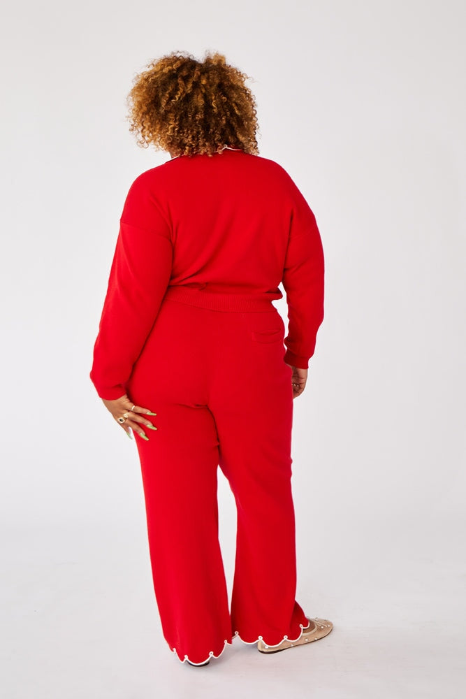 CUPCAKE PANT RED XS-3X Bottoms RachelAntonoff.com