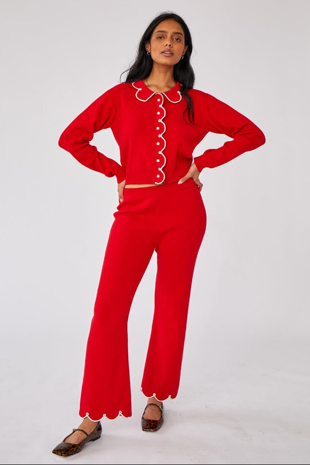 CUPCAKE PANT RED XS-3X Bottoms RachelAntonoff.com