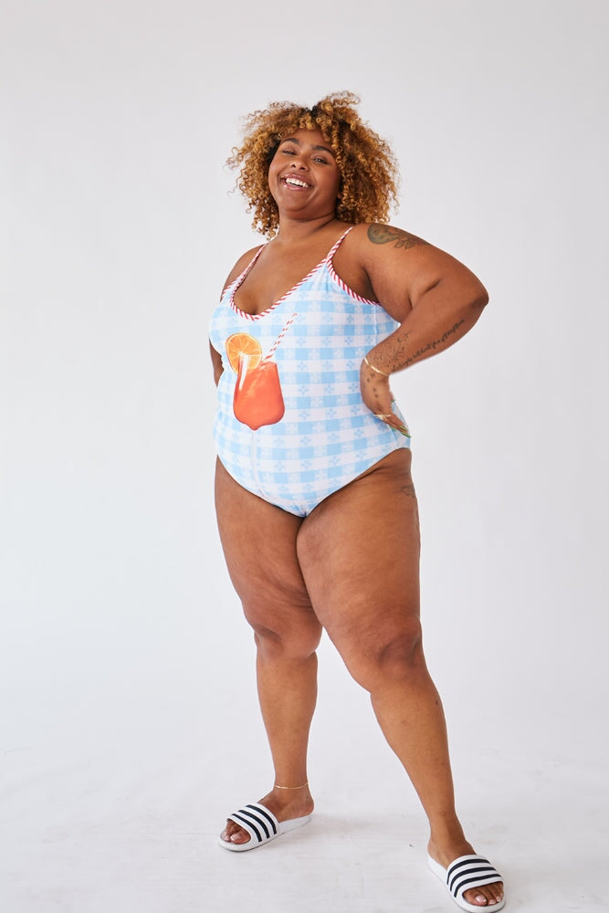 SPRITZ ONE PIECE swim RachelAntonoff.com