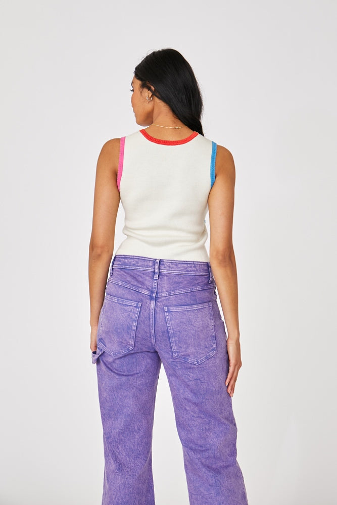 LORIA KNIT SHELL SWEATER XS-3X Sweaters RachelAntonoff.com
