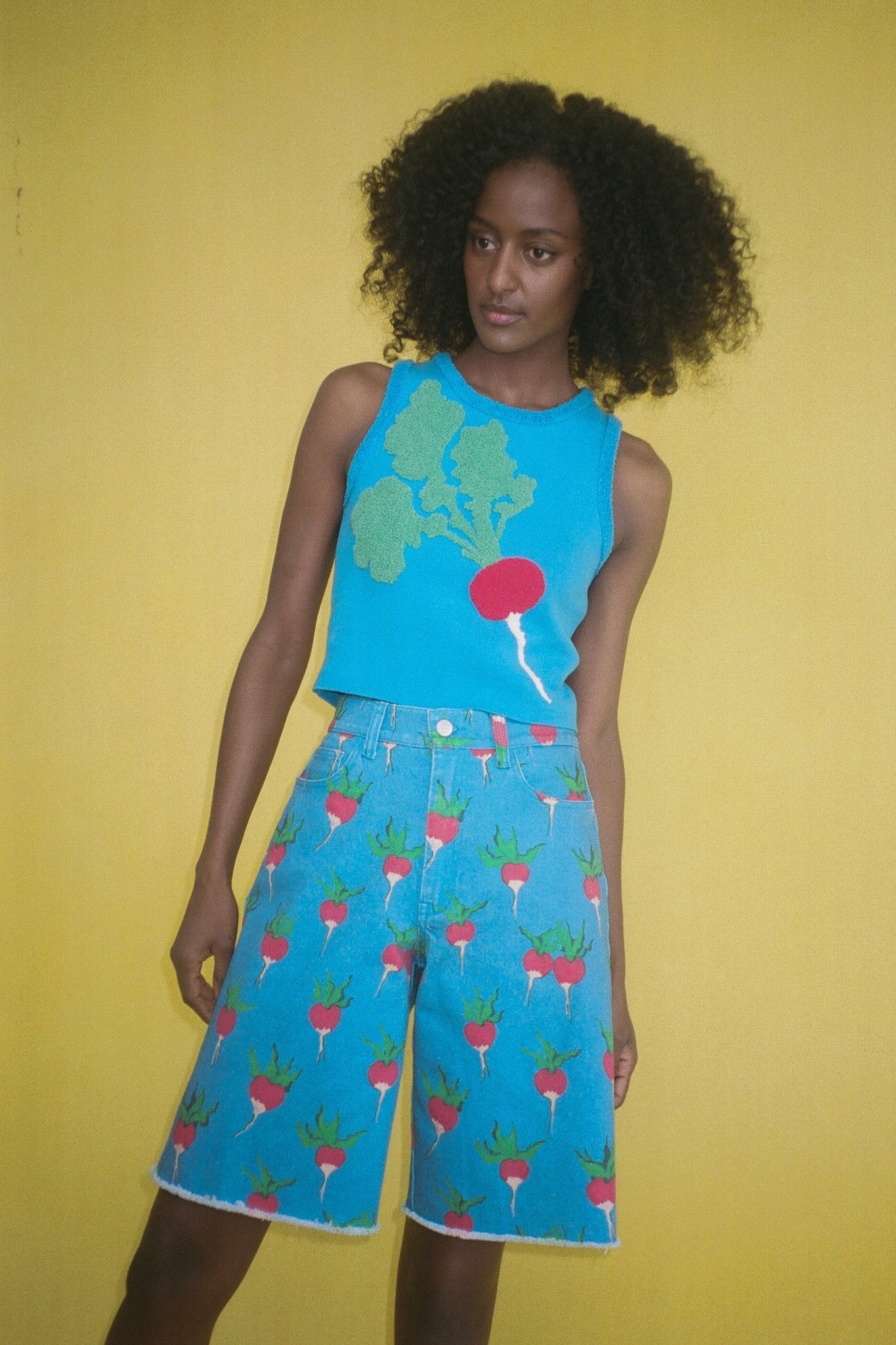 MORTY SHORT RED RADISHES SHORTS RachelAntonoff.com