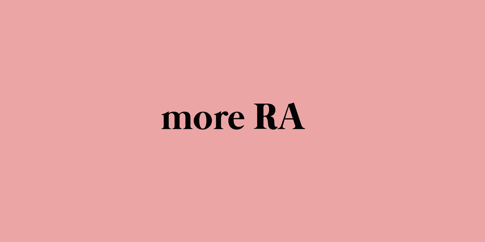 Welcome to More RA!