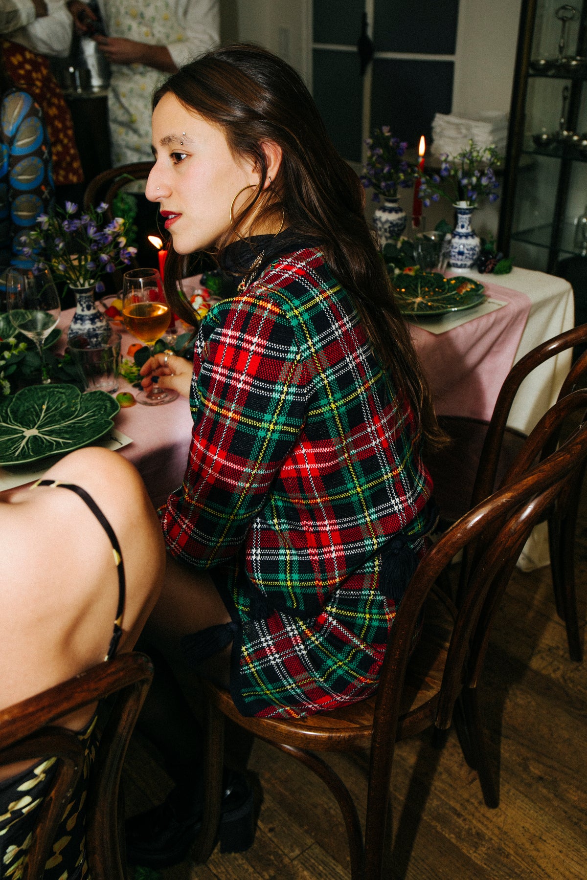 CLARA CARDIGAN TARTAN