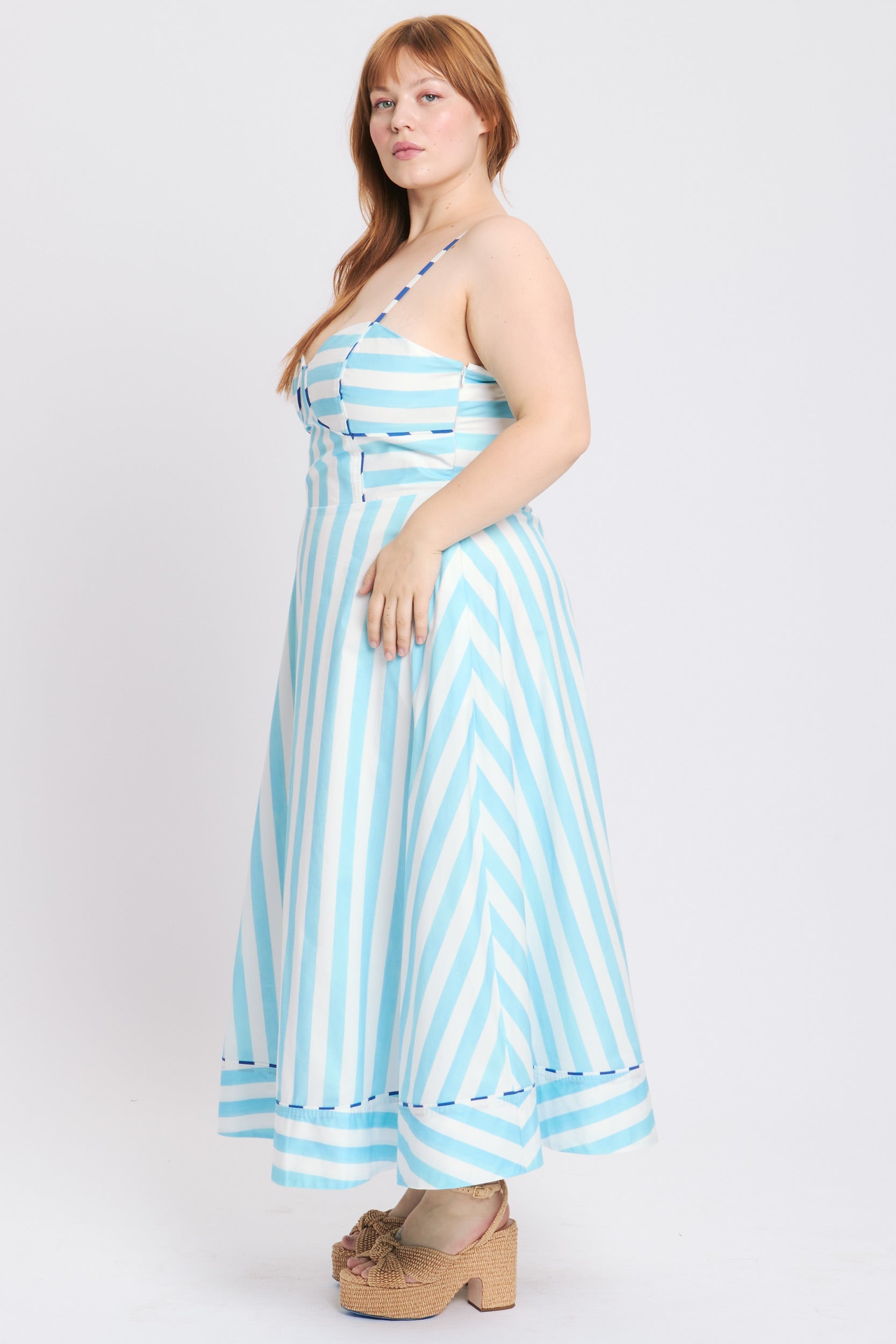 casual harper maxi dress blue size s Harper 241 Maxi Dress S Blue Floral Print Sleeveless Lined Tropical Resort Wear