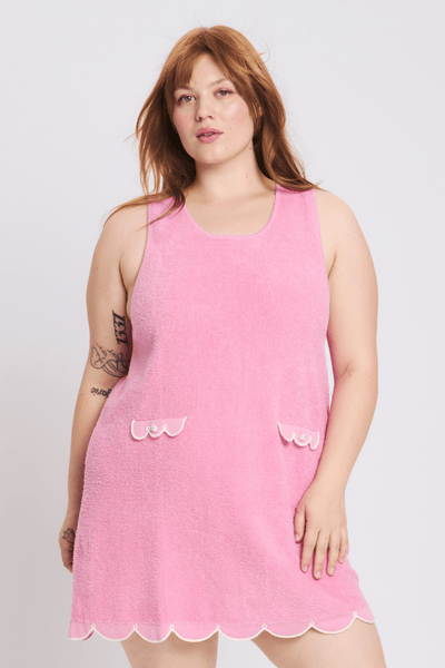 ワンピース Saint Laurent Antiqued pink cupro mini dress 36 NEW $3290 SAINT LAURENT Fuchsia Pink LAME ONE SHOULDER