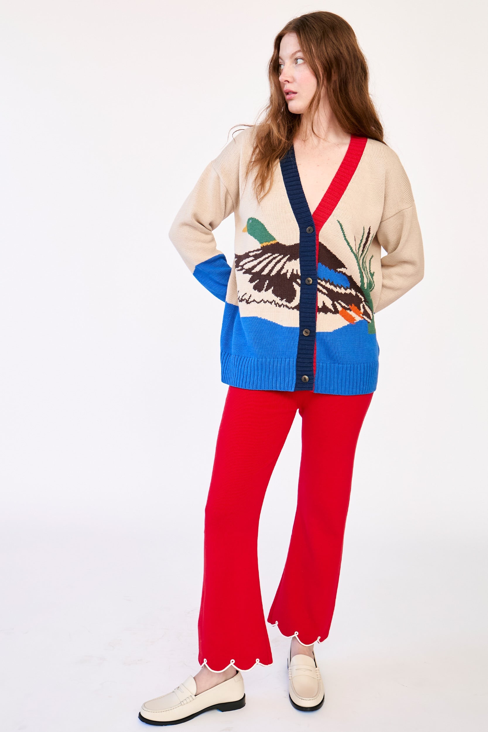 MALLARD CARDIGAN RachelAntonoff.com 