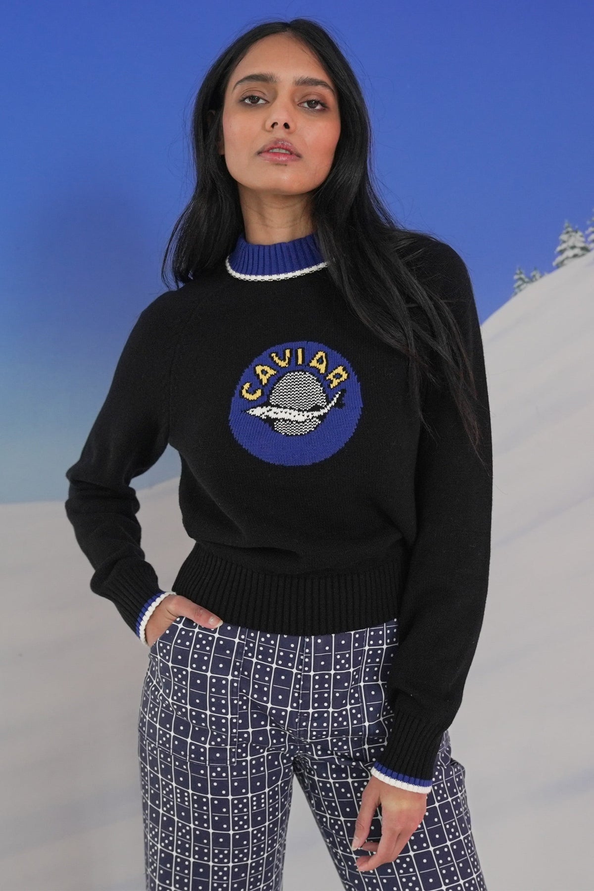 CAVIAR SWEATER Sweaters RachelAntonoff.com 