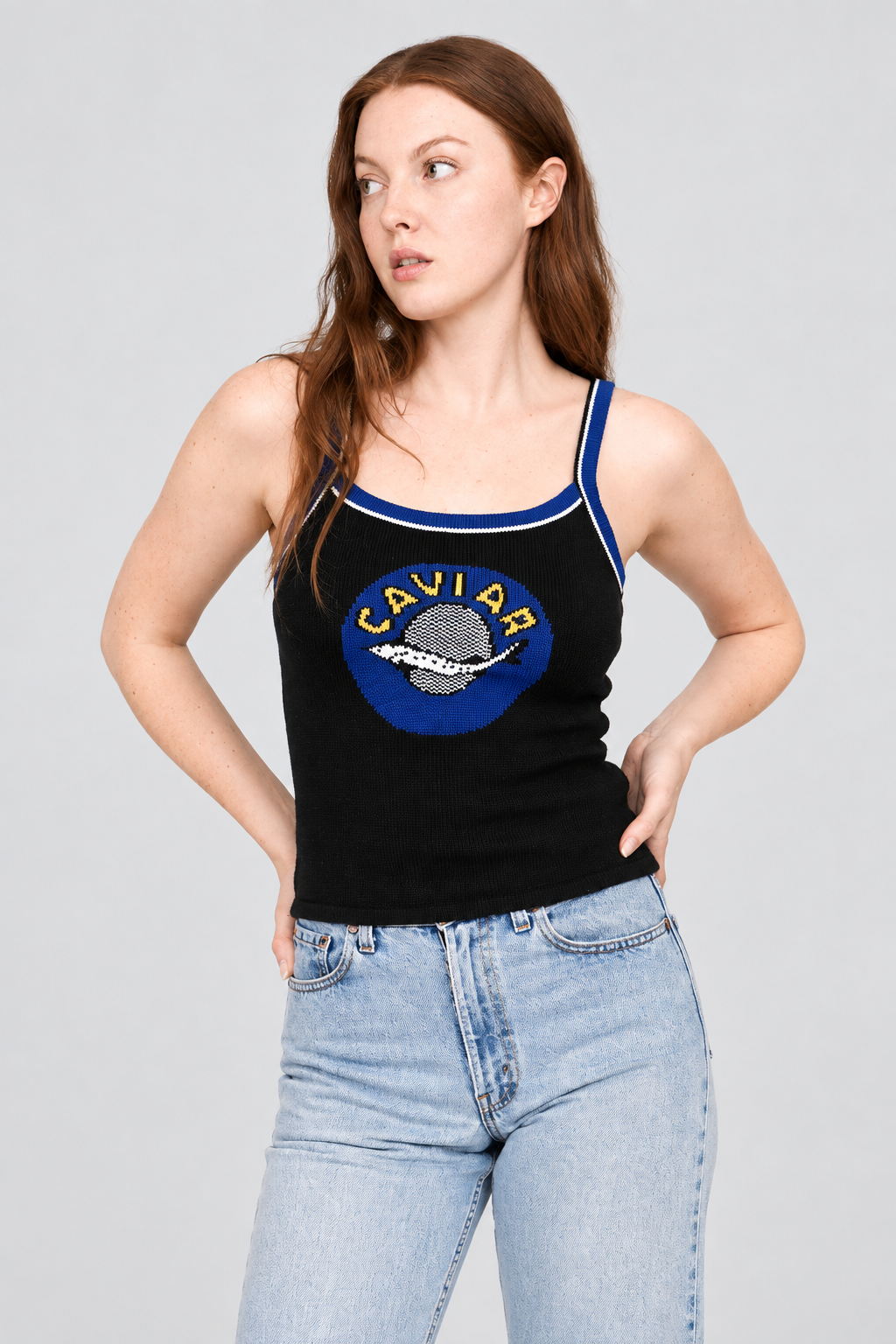 CAVIAR TANK Tops RachelAntonoff.com 