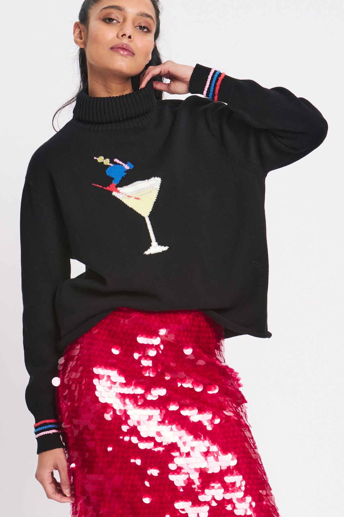 APRES SKI MARTINI TURTLENECK SWEATER RachelAntonoff.com 