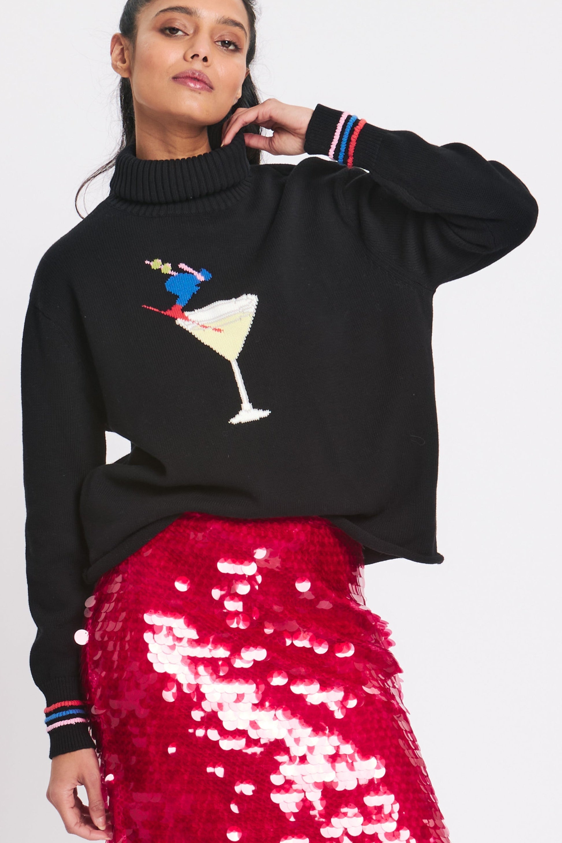 APRES SKI MARTINI TURTLENECK SWEATER RachelAntonoff.com 