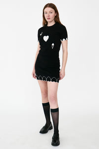 ACE OF HEARTS SKIRT RachelAntonoff.com 